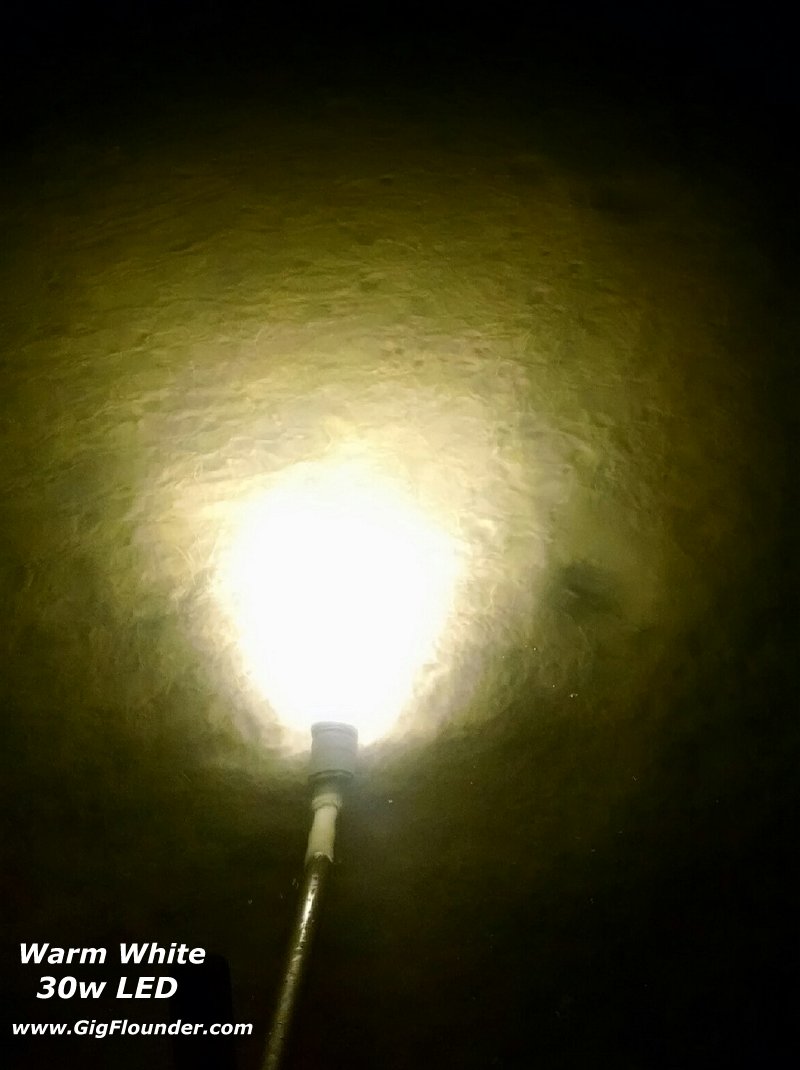 Pro30w Underwater LED Flounder gigging lights, LED lights for flounder